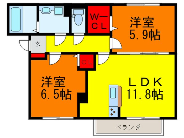 Cherの物件間取画像